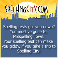 Spelling tests made fun!