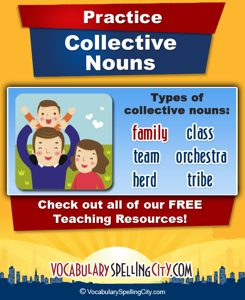 Collective Nouns List - Collective Noun Games for Kids