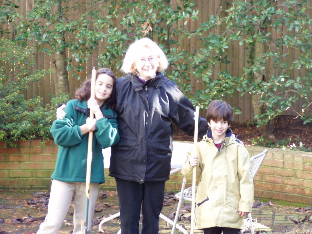Mom with my kids