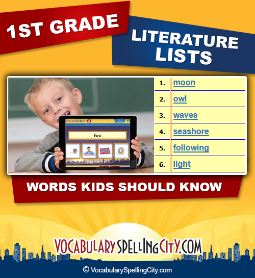 1st Grade Reading Lists