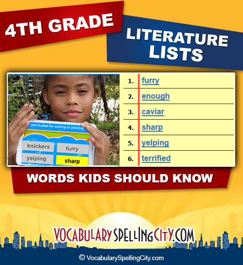 4th Grade Reading Lists