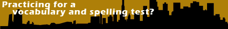 VocabularySpellingCity Banner