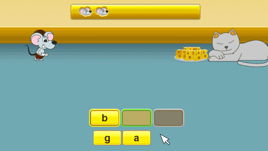 vocabulary game screenshot