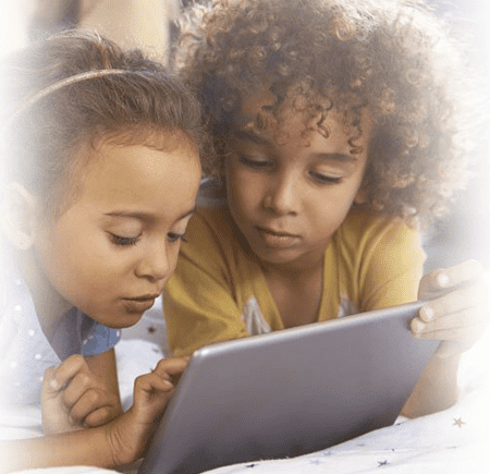 Kids Playing Vocabulary With Learning Games