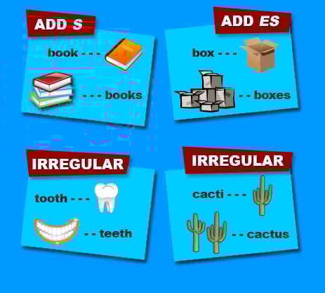 Plural Noun Practice Lists Plural Noun Practice Lists