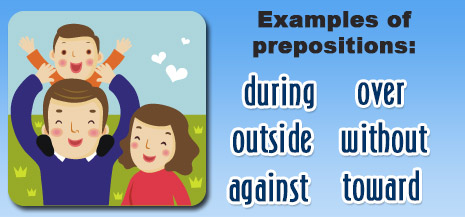 Preposition Practice Lists Preposition Practice Lists