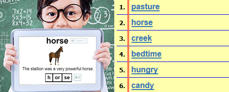 2nd Grade Reading Vocabulary Lists