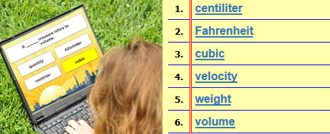 6th grade math vocabulary sixth grade math terms